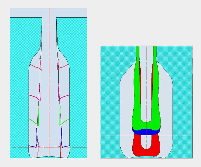 Parison Plot and Tracking Points